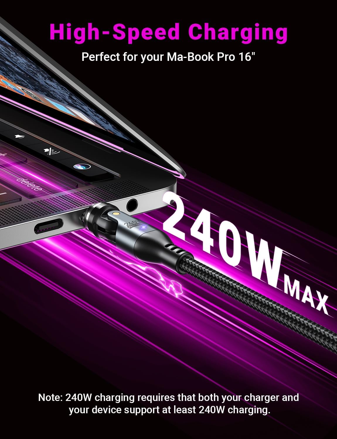 VAFOTON 9PIN 240W Magnetic Cable 