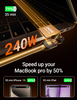VAFOTON 9PIN 240W USB C to USB C Magnetic Cable 