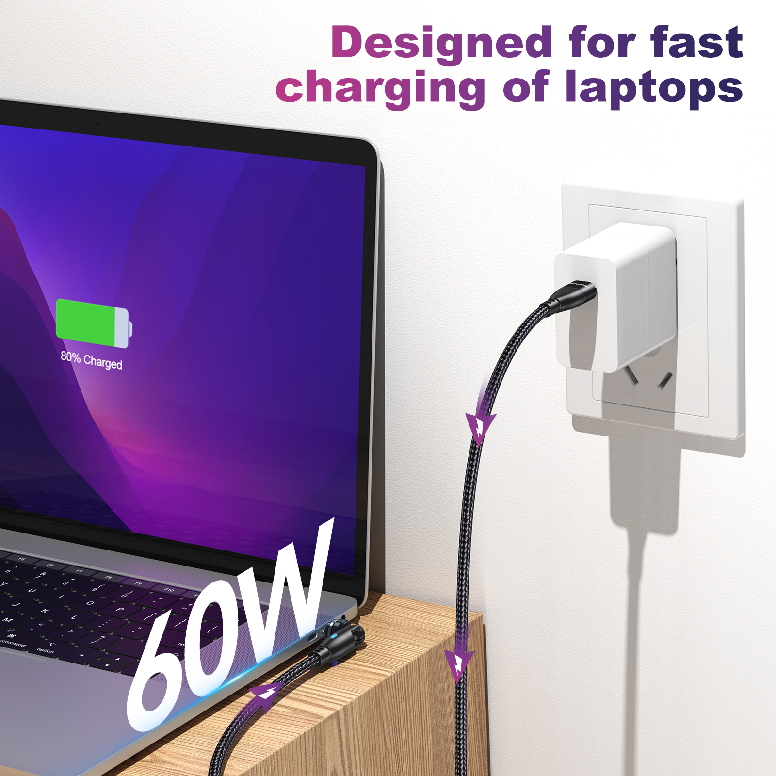 VAFOTON 9PIN 60W Magnetic Cable