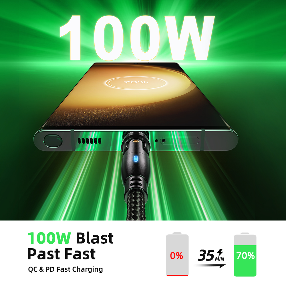 VAFOTON 9PIN 100W Magnetic Cable